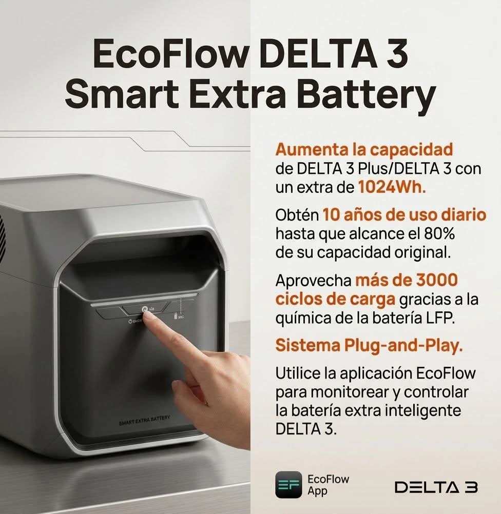 Batería extra para Ecoflow (520 USD)'s foto | Qvoltaje |  BizneCubano